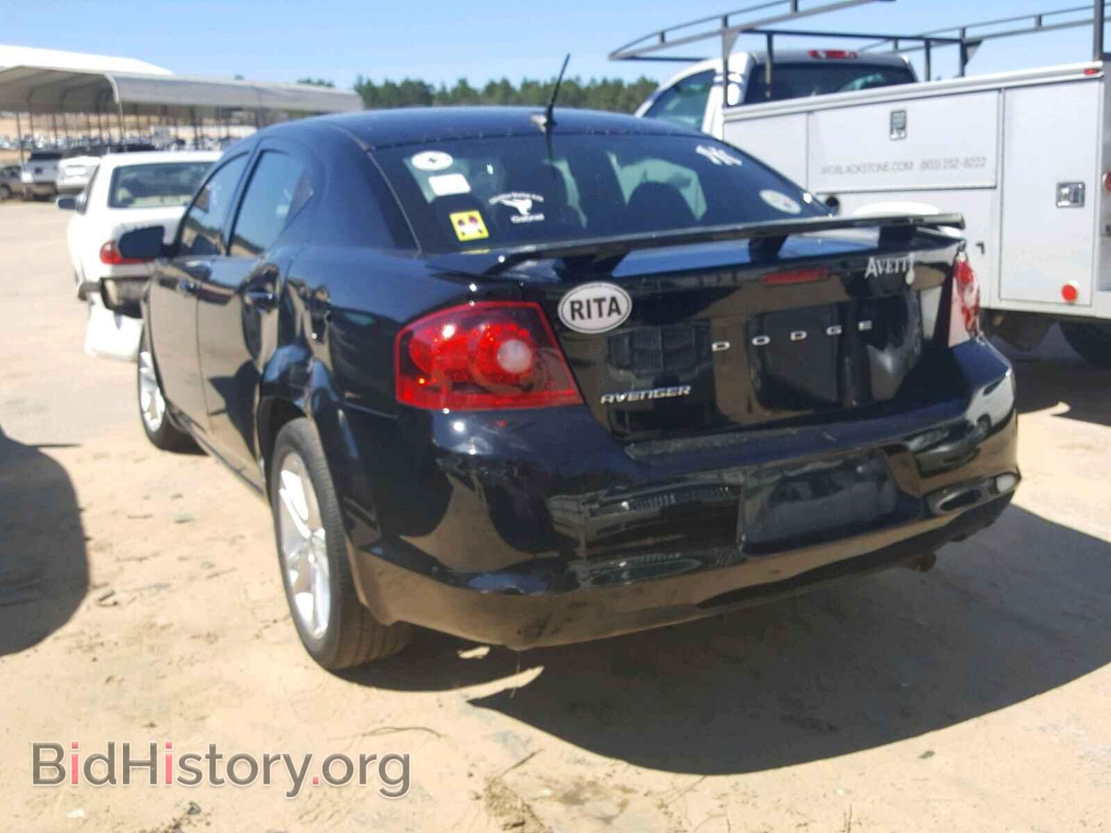 2014 DODGE AVENGER - VIN: 1C3CDZABXEN223800 - Фото 3