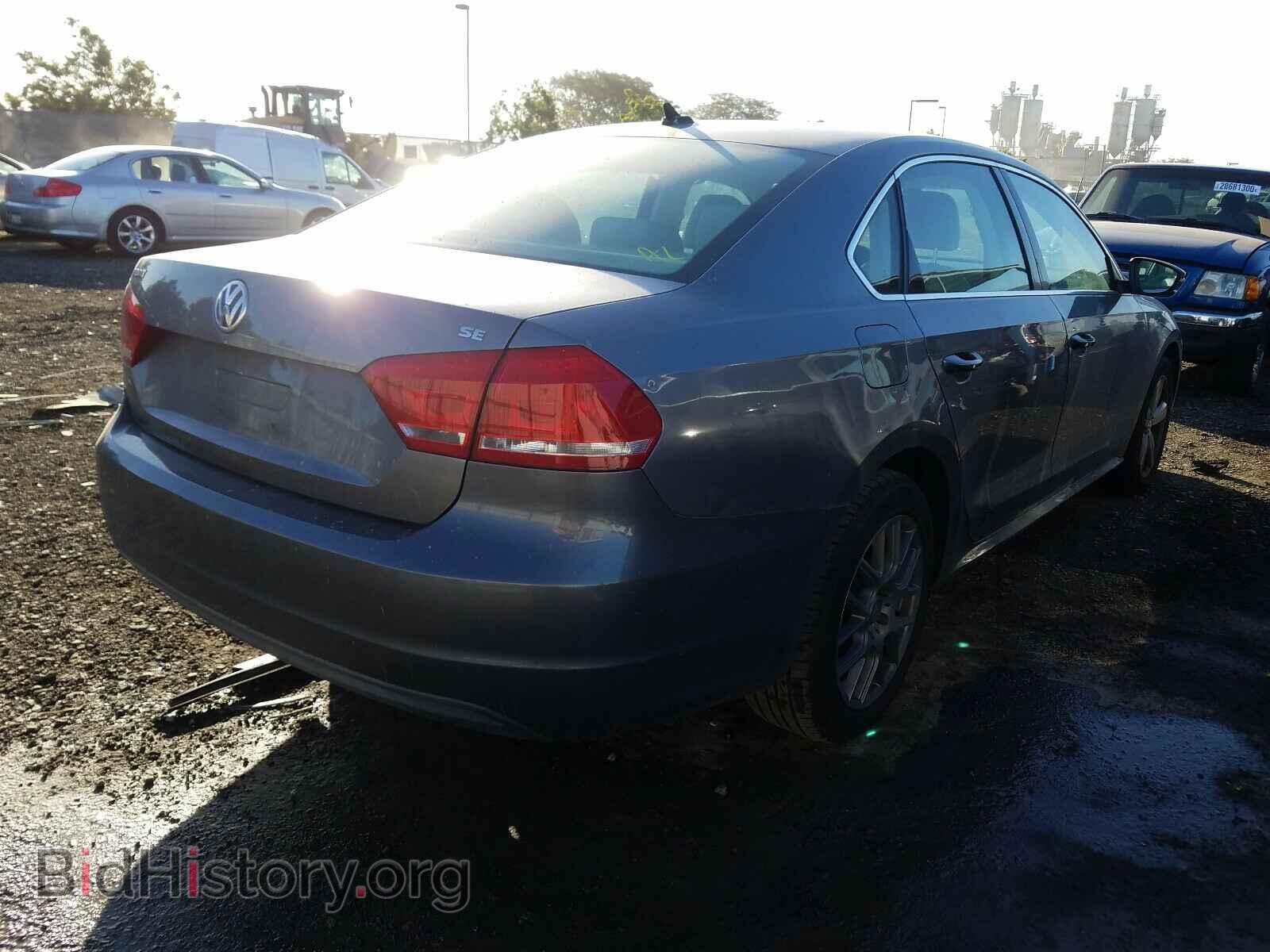 2012 VOLKSWAGEN PASSAT - VIN: 1VWBP7A30CC095343 - Фото 4