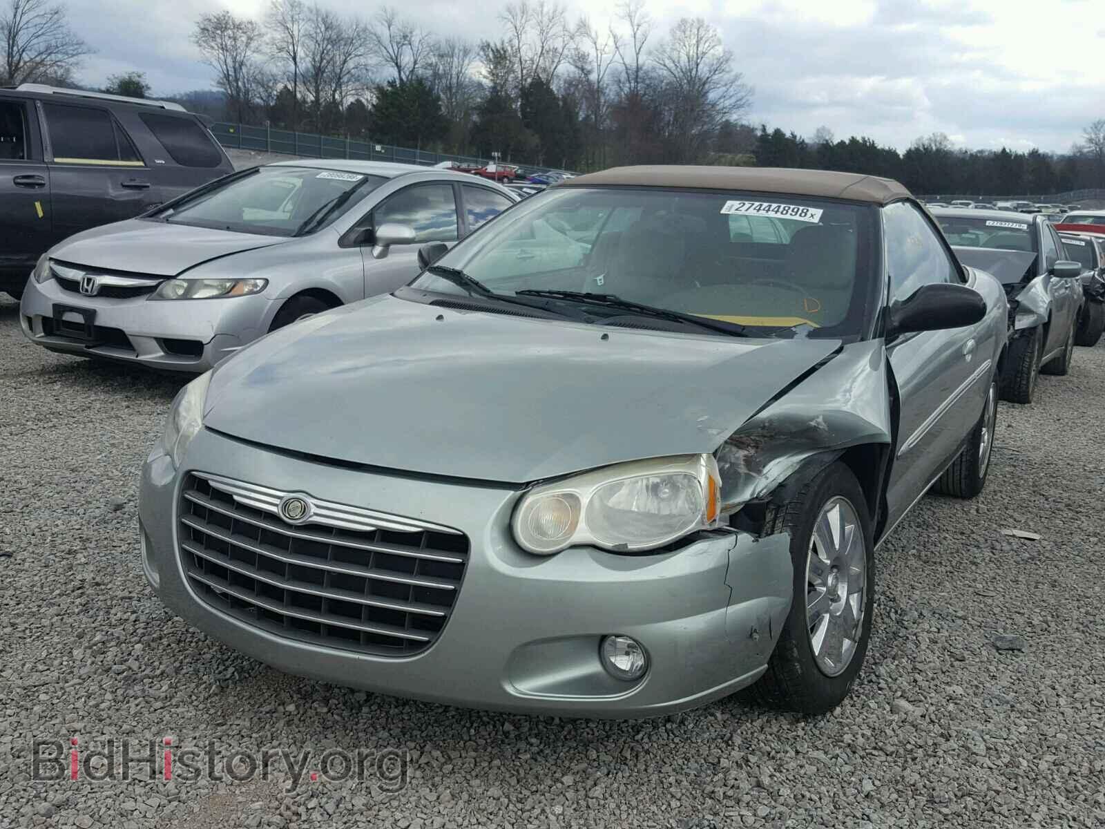 2004 CHRYSLER SEBRING - VIN: 1C3EL65RX4N401608 - Фото 2