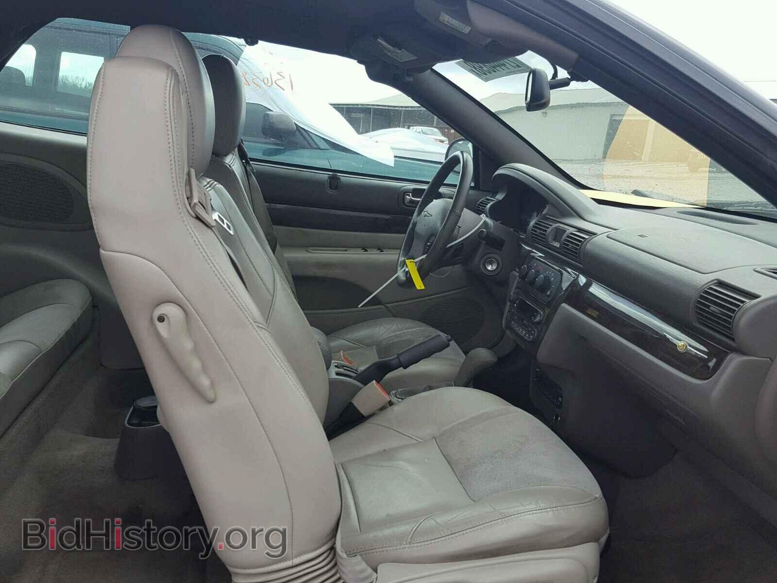 2004 CHRYSLER SEBRING - VIN: 1C3EL65RX4N401608 - Фото 5