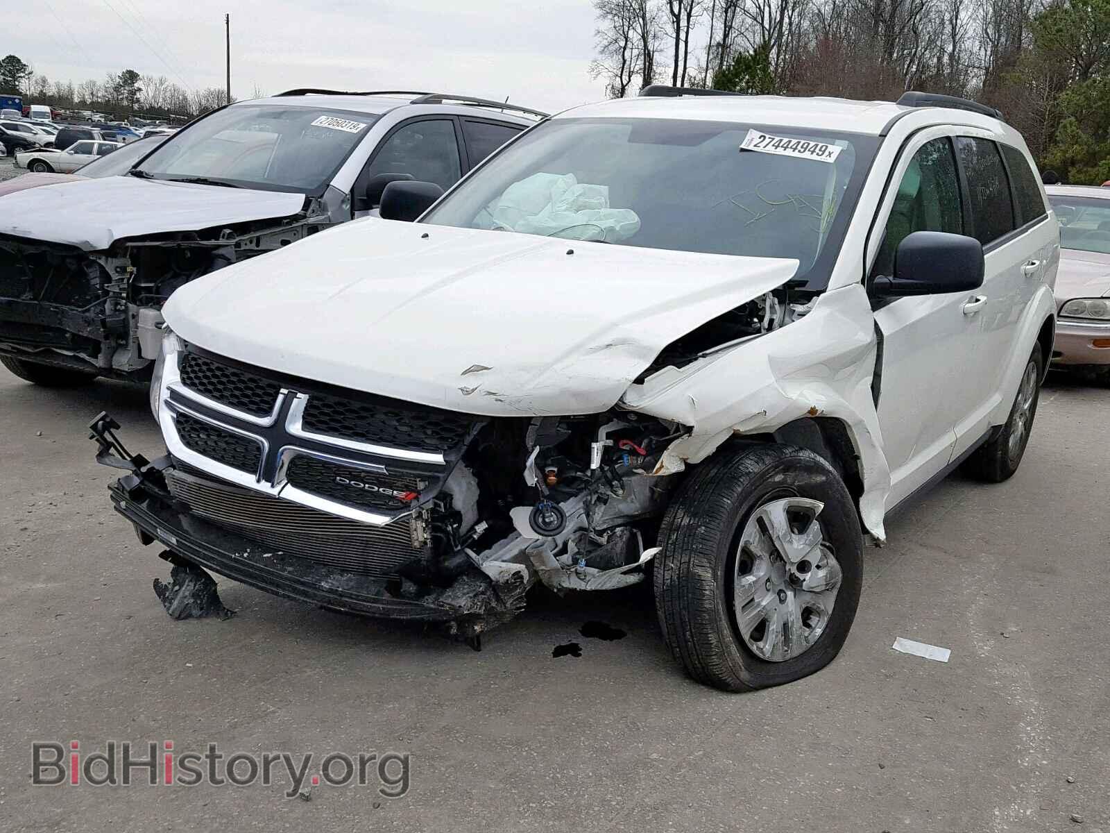 2018 DODGE JOURNEY SE - VIN: 3C4PDCAB2JT208762 - Фото 2