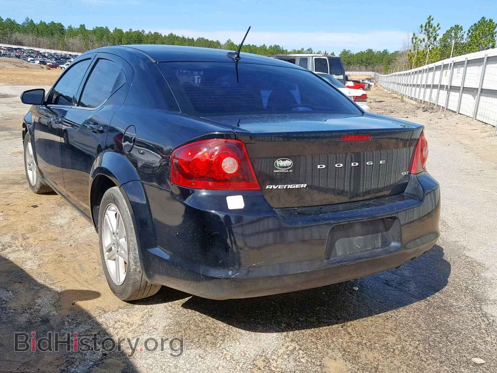 2012 DODGE AVENGER - VIN: 1C3CDZCB1CN190163 - Photo 3