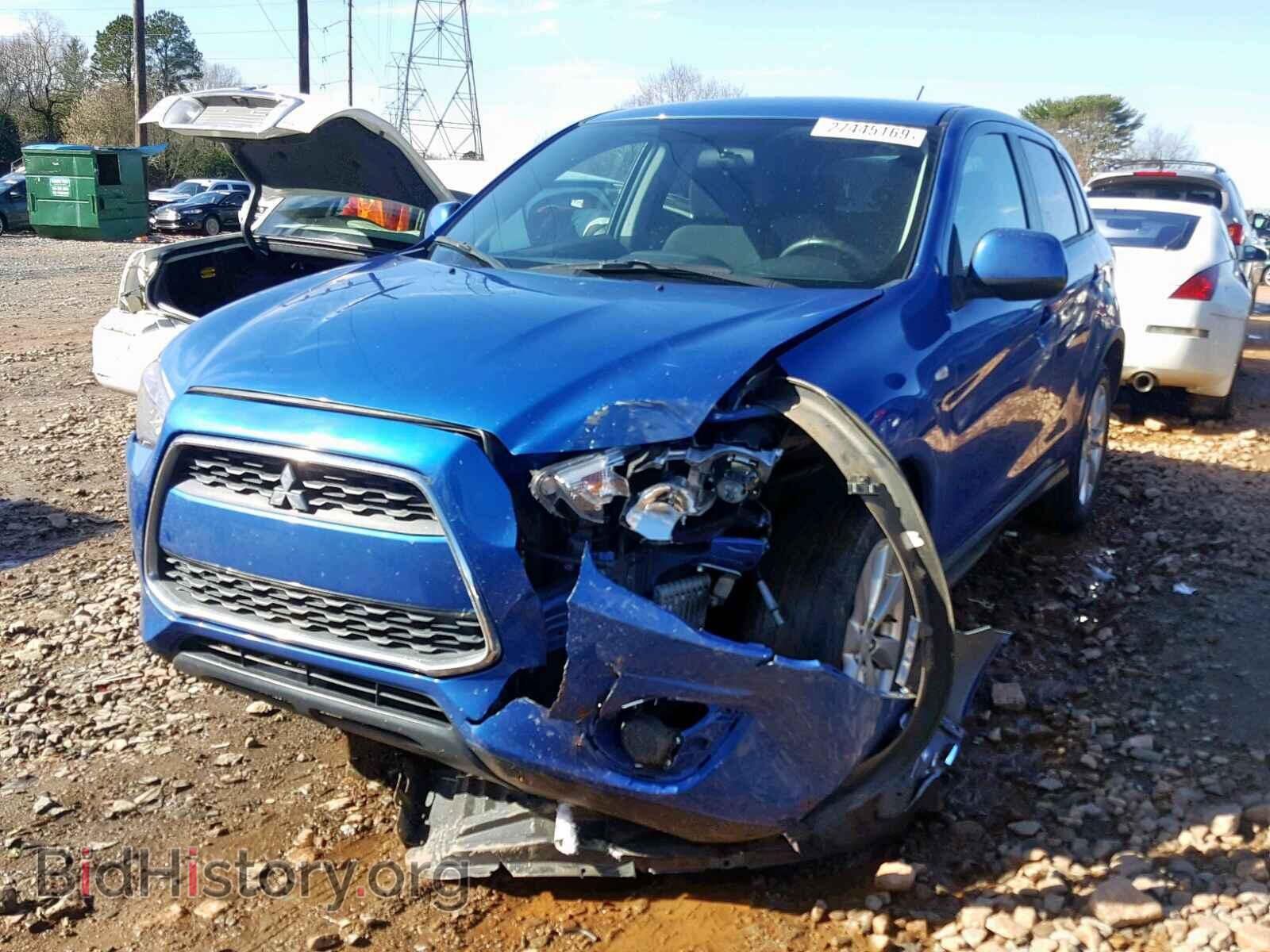 2015 MITSUBISHI OUTLANDER - VIN: 4A4AP3AU0FE005013 - Фото 2