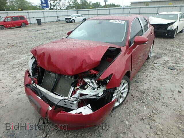 2011 LEXUS CT 200 - VIN: JTHKD5BH8B2002243 - Фото 2