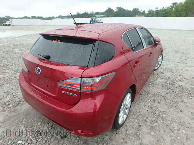 2011 LEXUS CT 200 - VIN: JTHKD5BH8B2002243 - Фото 4