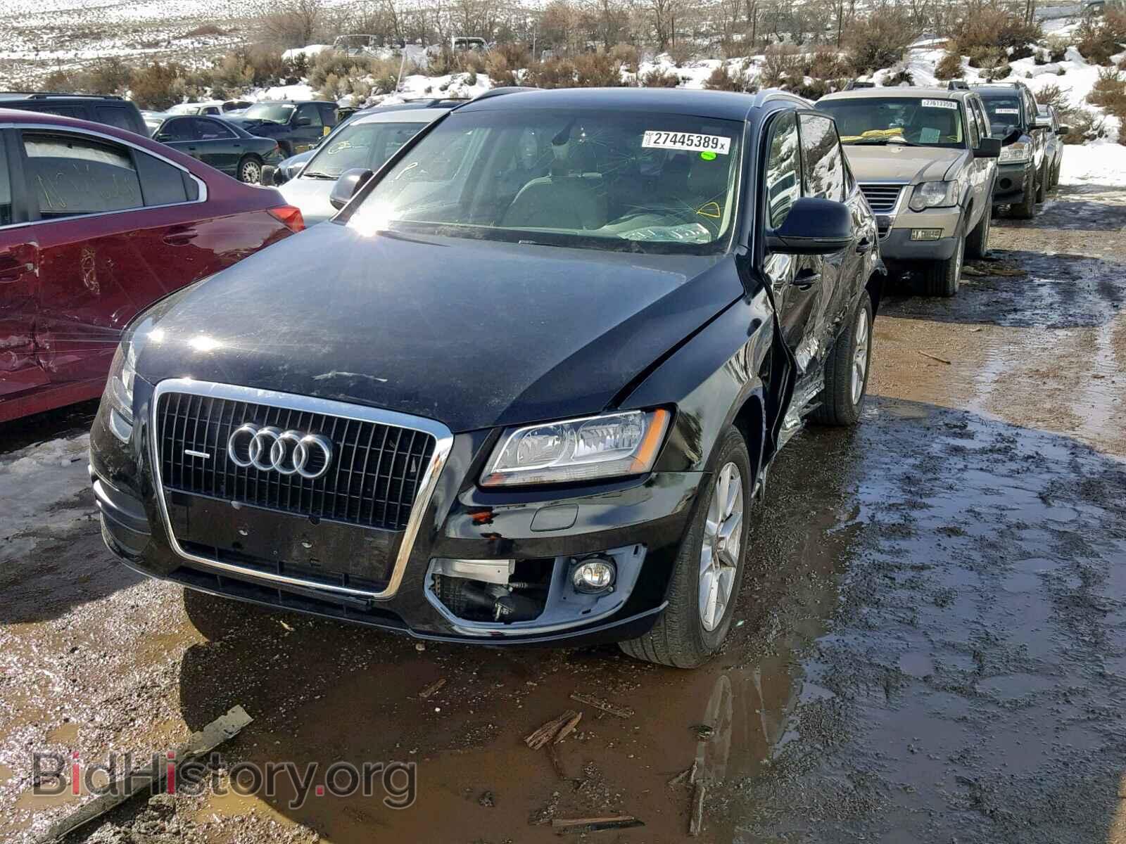 2012 AUDI Q5 - VIN: WA1CFAFP4CA093748 - Фото 2