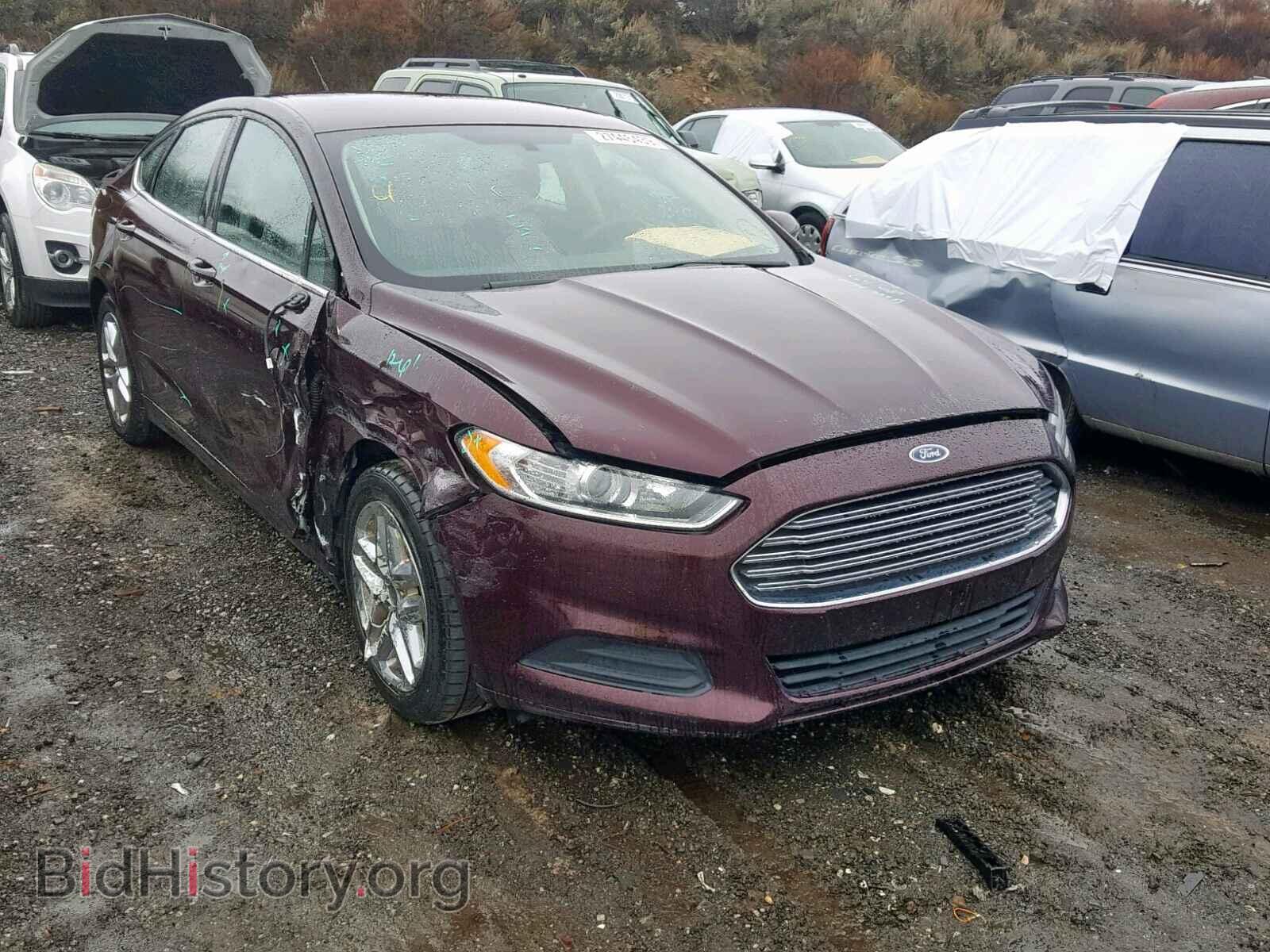 Photo 3FA6P0H73DR250514 - FORD FUSION SE 2013