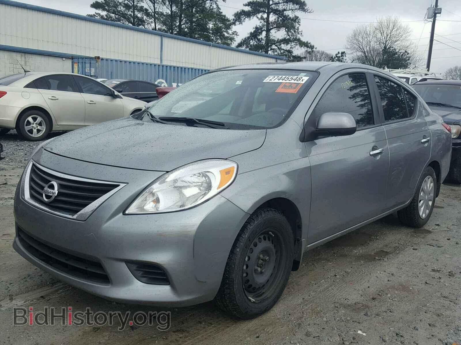 2012 NISSAN VERSA - VIN: 3N1CN7AP9CL913062 - Фото 2
