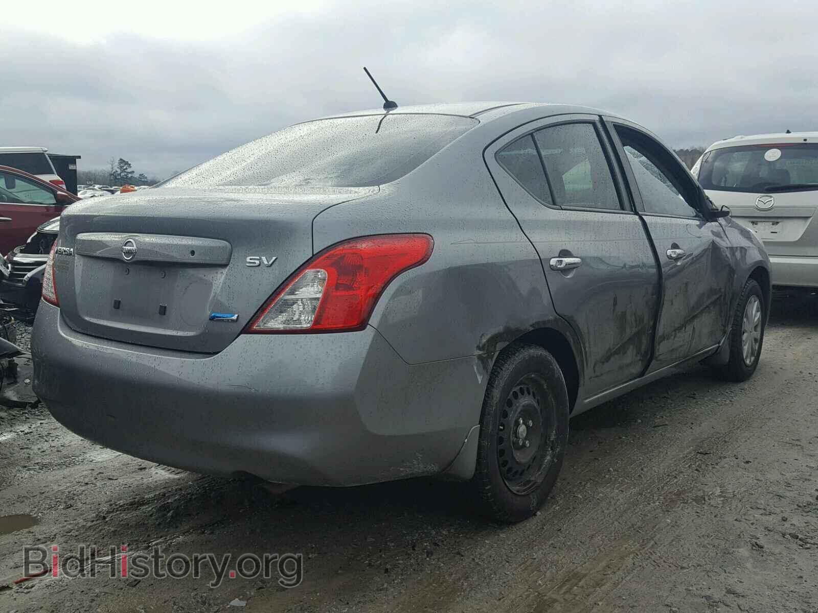 2012 NISSAN VERSA - VIN: 3N1CN7AP9CL913062 - Фото 4