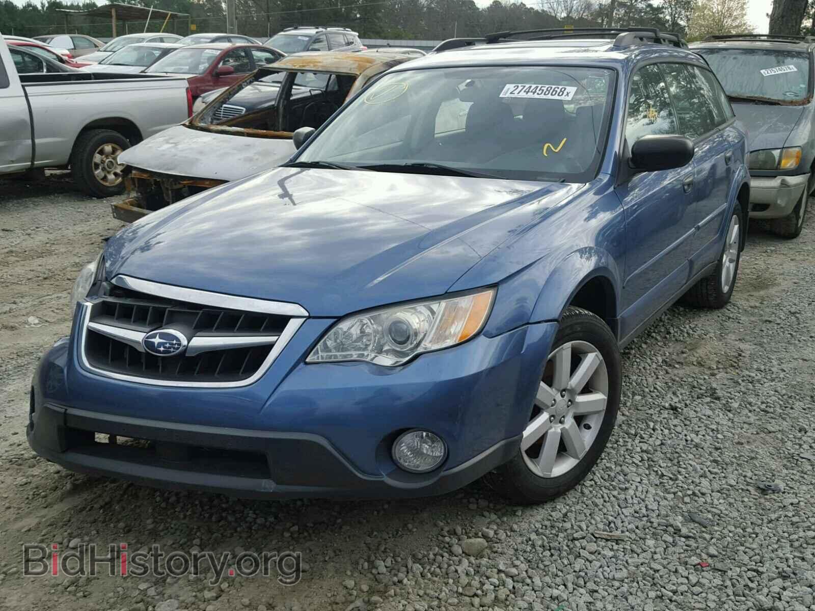 2008 SUBARU OUTBACK - VIN: 4S4BP61CX87312292 - Фото 2