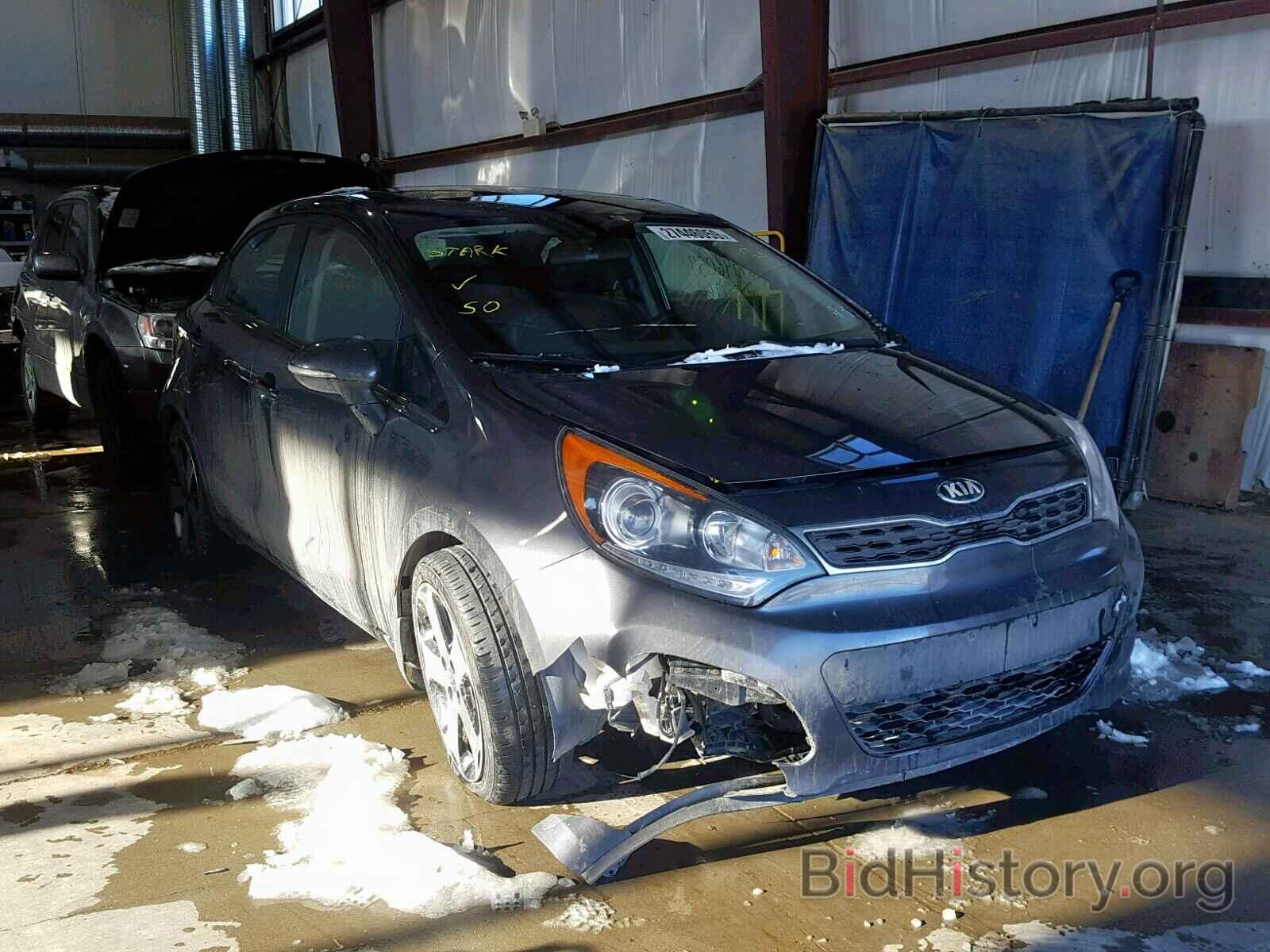 Photo KNADN5A38D6813031 - KIA RIO EX 2013