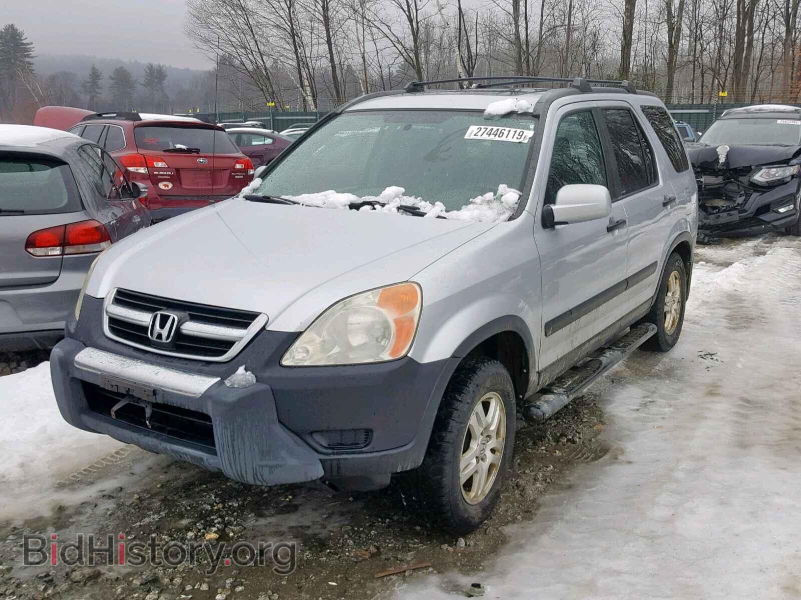 2004 HONDA CR-V EX - VIN: SHSRD78854U201052 - Фото 2
