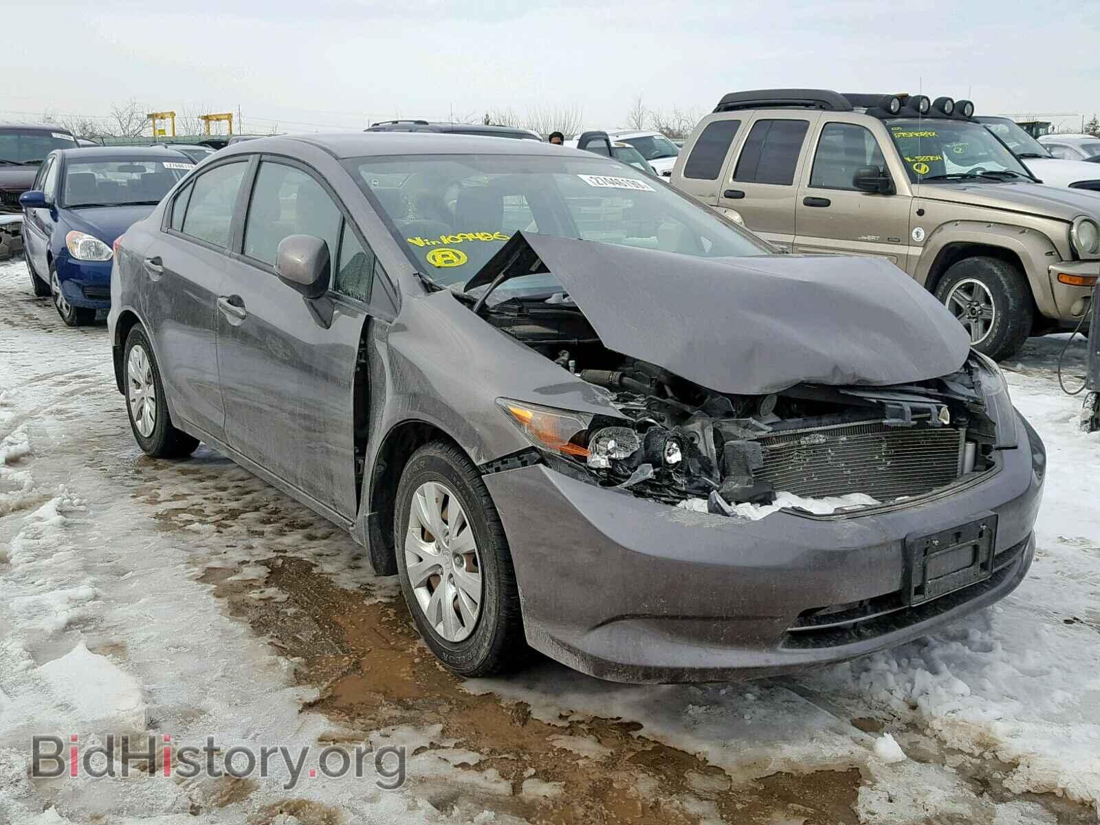 Фотография 19XFB2F59CE109426 - HONDA CIVIC LX 2012
