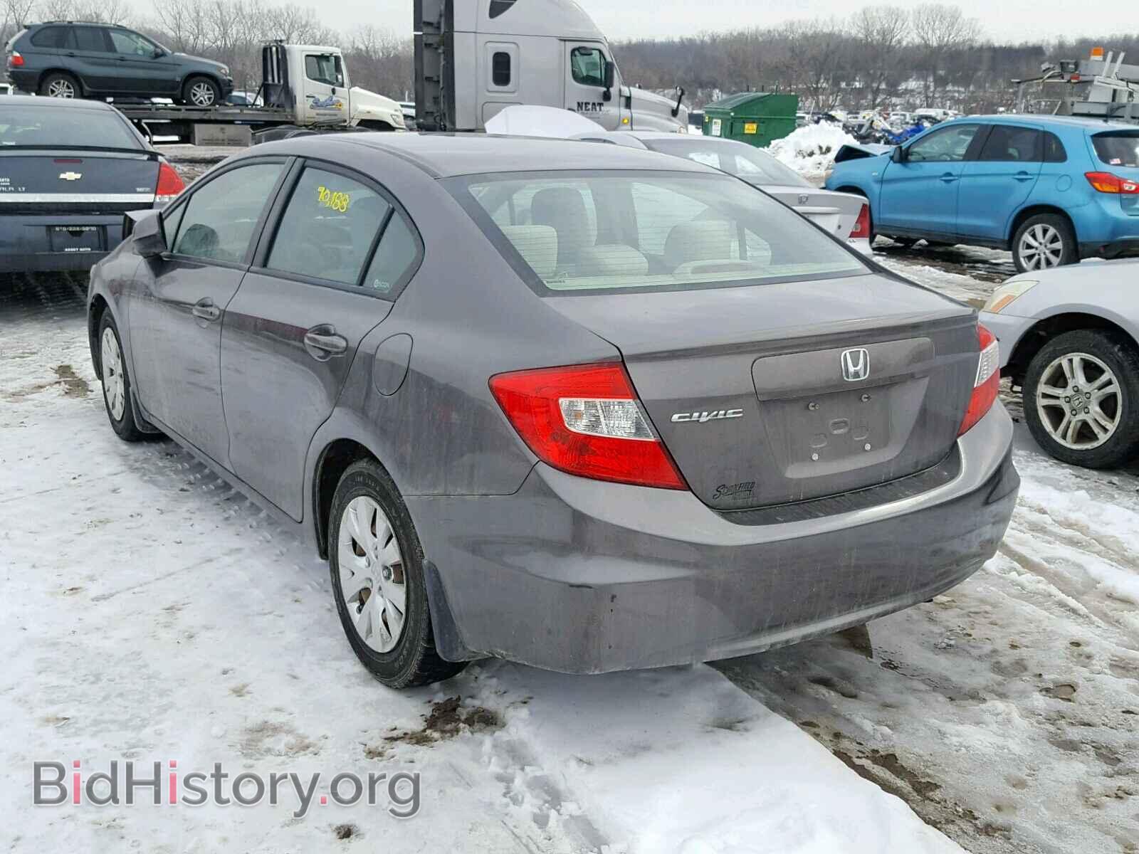 2012 HONDA CIVIC LX - VIN: 19XFB2F59CE109426 - Фото 3