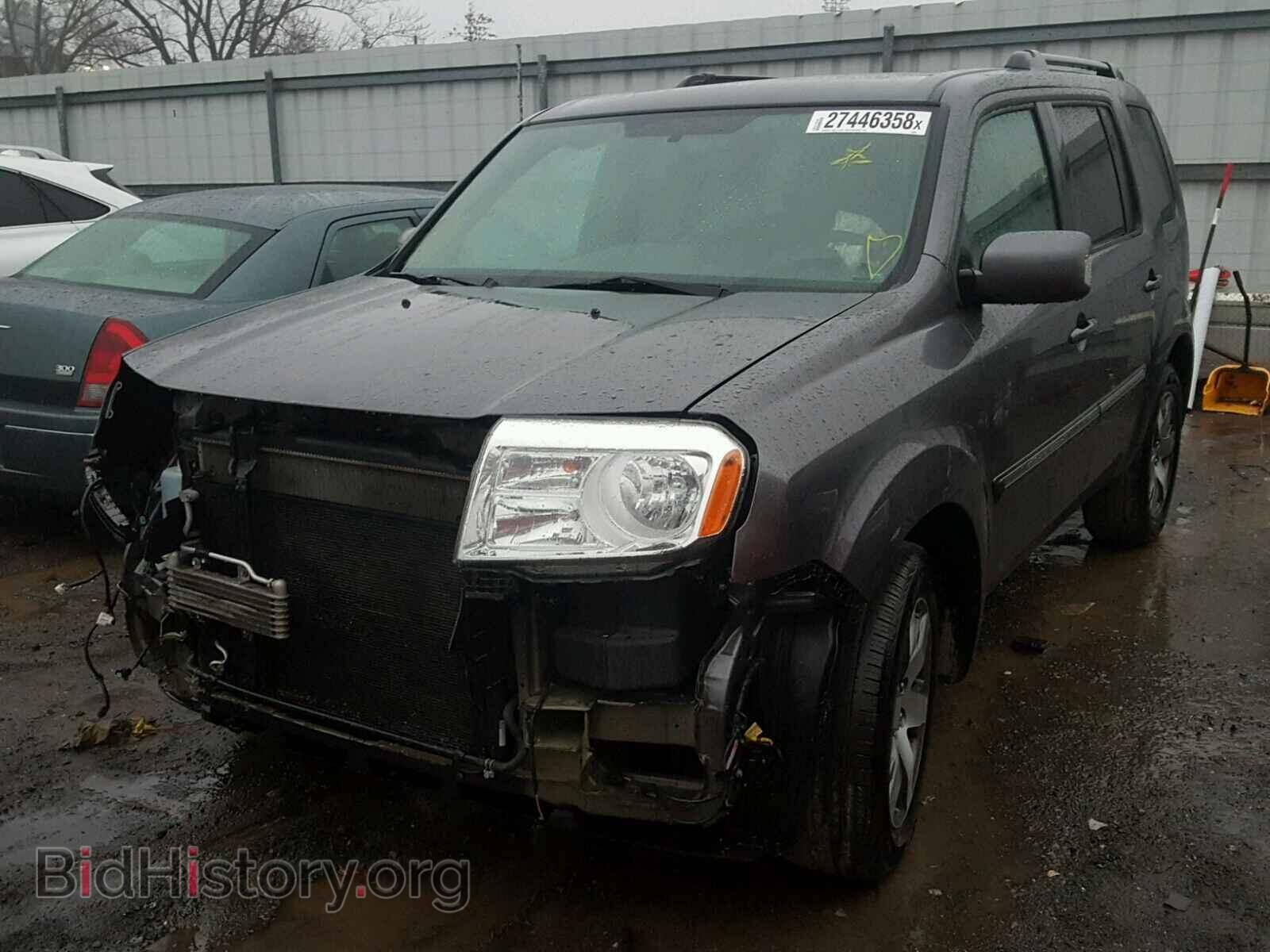 2014 HONDA PILOT - VIN: 5FNYF4H9XEB040302 - Фото 2