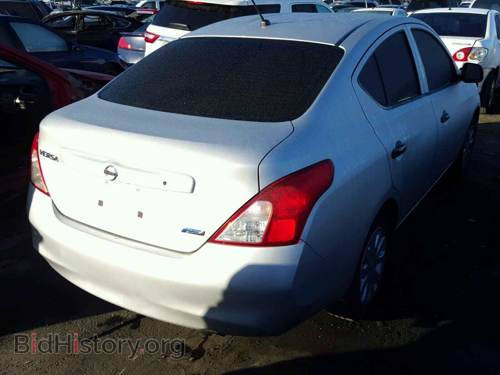2014 NISSAN VERSA - VIN: 3N1CN7AP2EL857274 - Фото 4