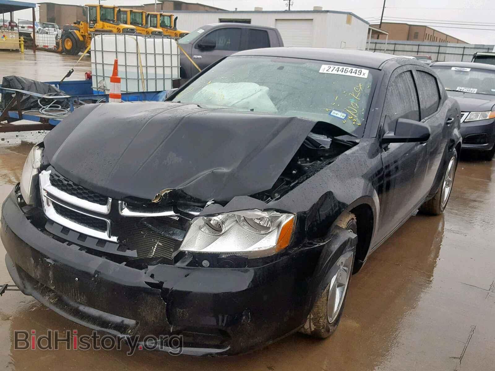 2014 DODGE AVENGER - VIN: 1C3CDZAB9EN102966 - Фото 2