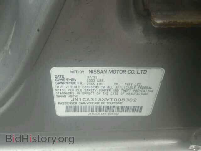 2000 NISSAN MAXIMA - VIN: JN1CA31AXYT008302 - Photo 10
