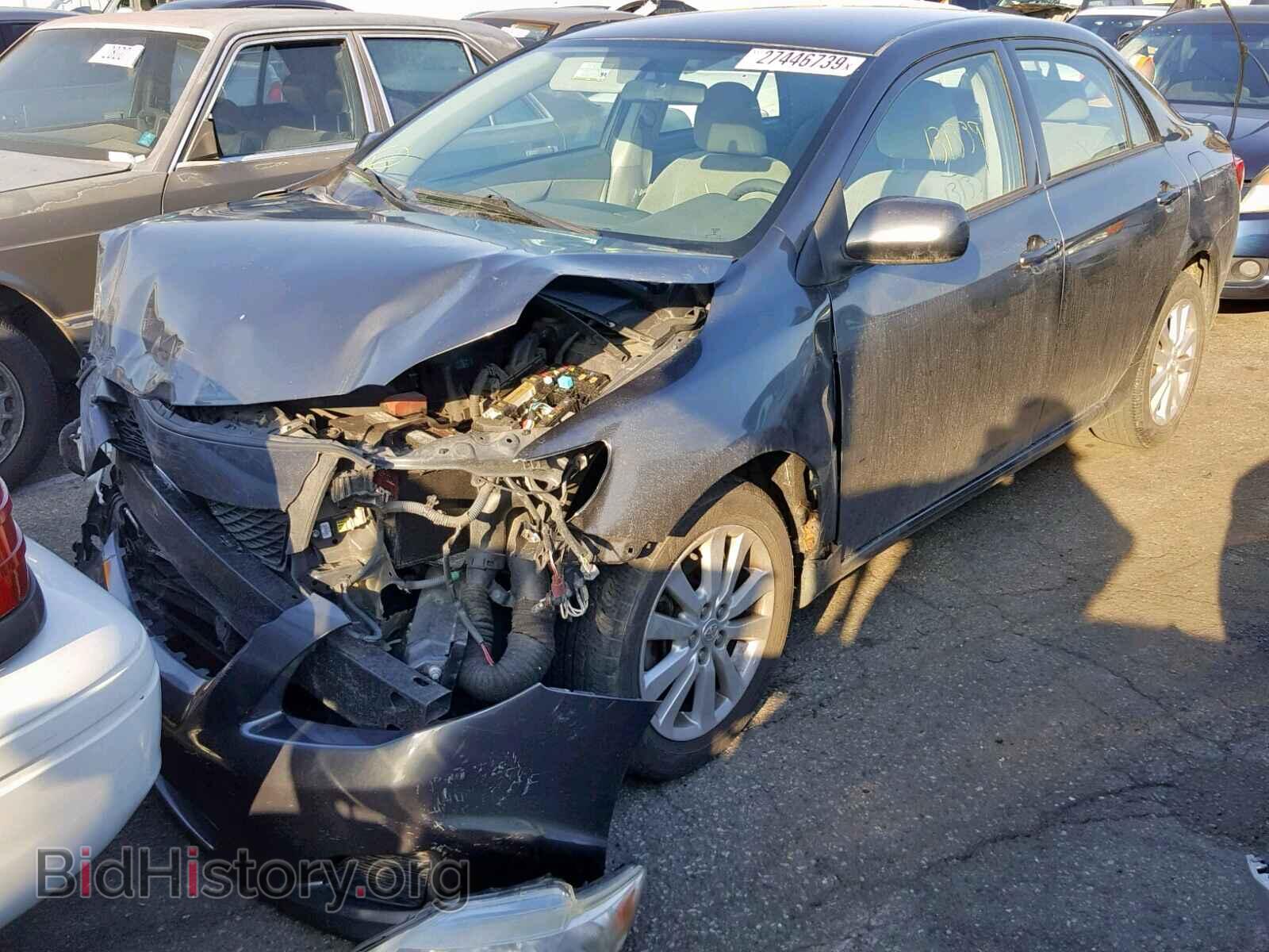 2010 TOYOTA COROLLA BA - VIN: 2T1BU4EEXAC370050 - Фото 2