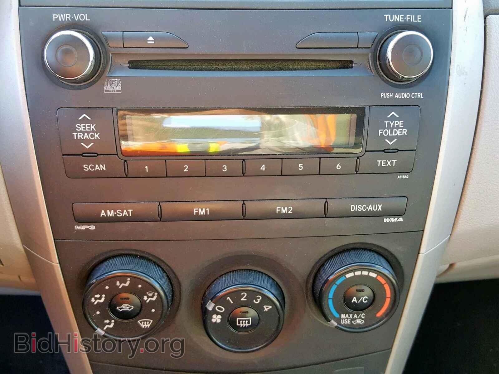 2010 TOYOTA COROLLA BA - VIN: 2T1BU4EEXAC370050 - Фото 9