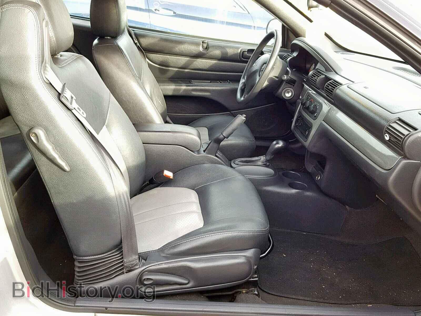 2006 CHRYSLER SEBRING - VIN: 1C3EL75R96N211033 - Фото 5