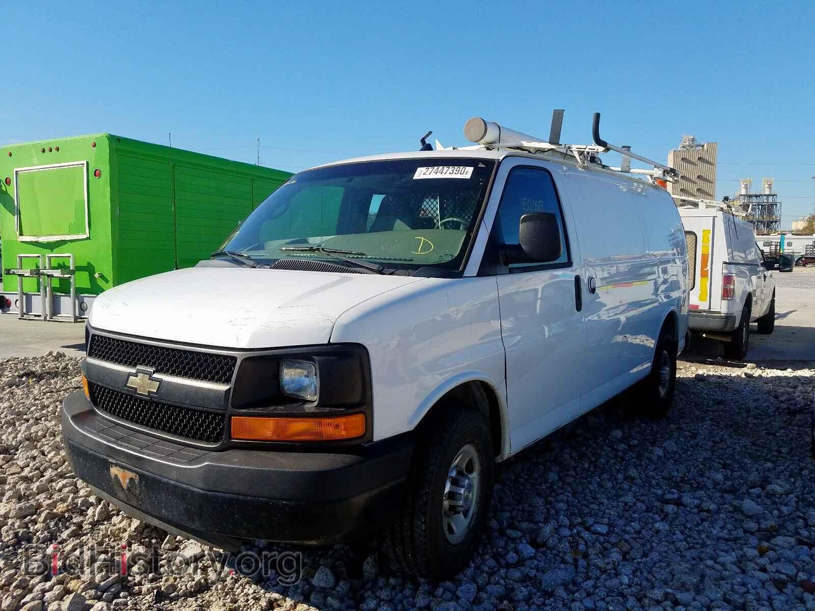 2013 CHEVROLET EXPRESS - VIN: 1GCWGFCA4D1904219 - Фото 2
