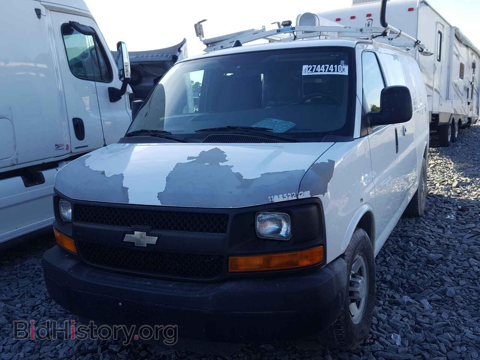 2012 CHEVROLET EXPRESS - VIN: 1GCWGFCB5C1122969 - Фото 2