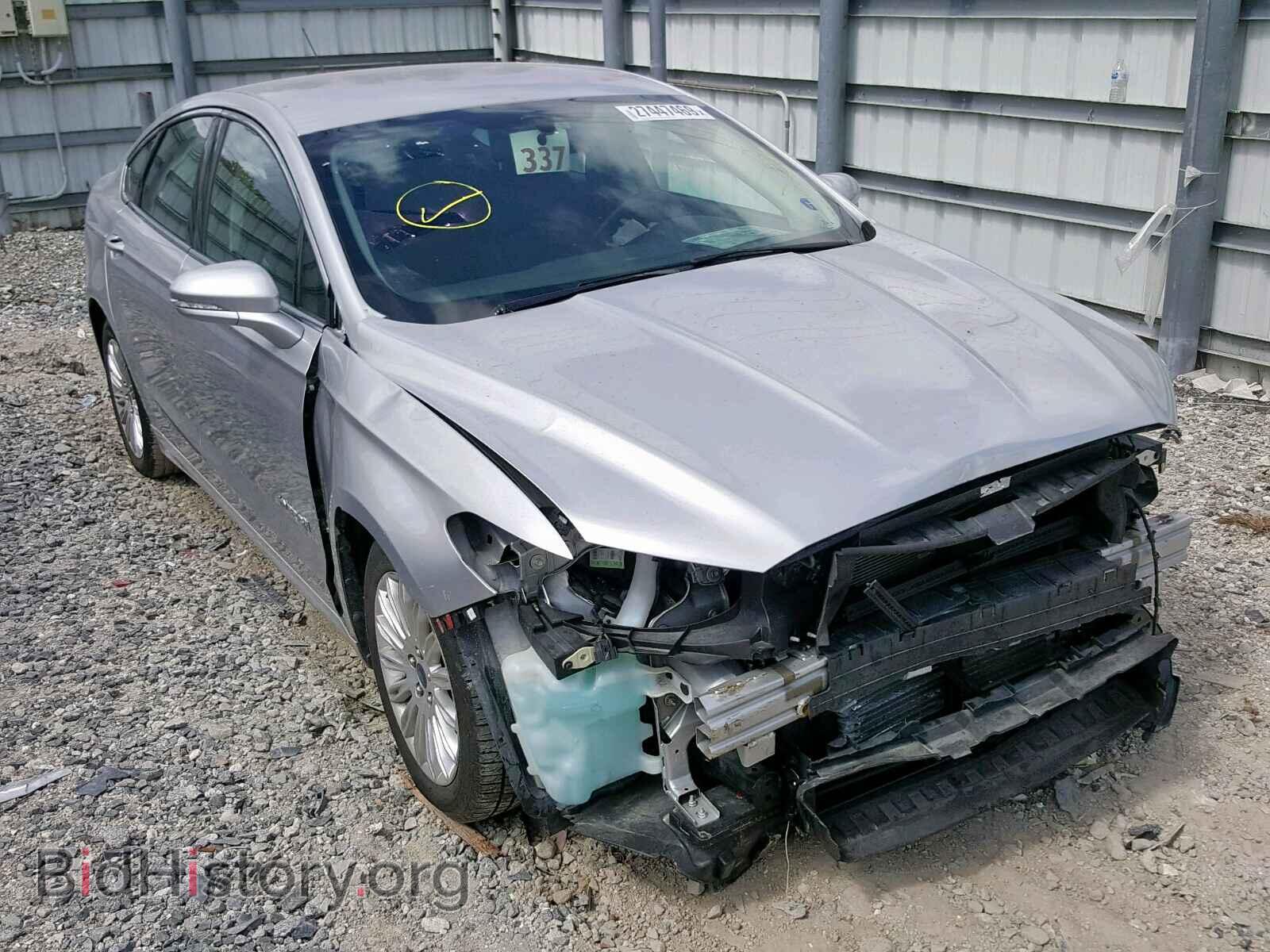 Photo 3FA6P0LU3ER118710 - FORD FUSION SE 2014