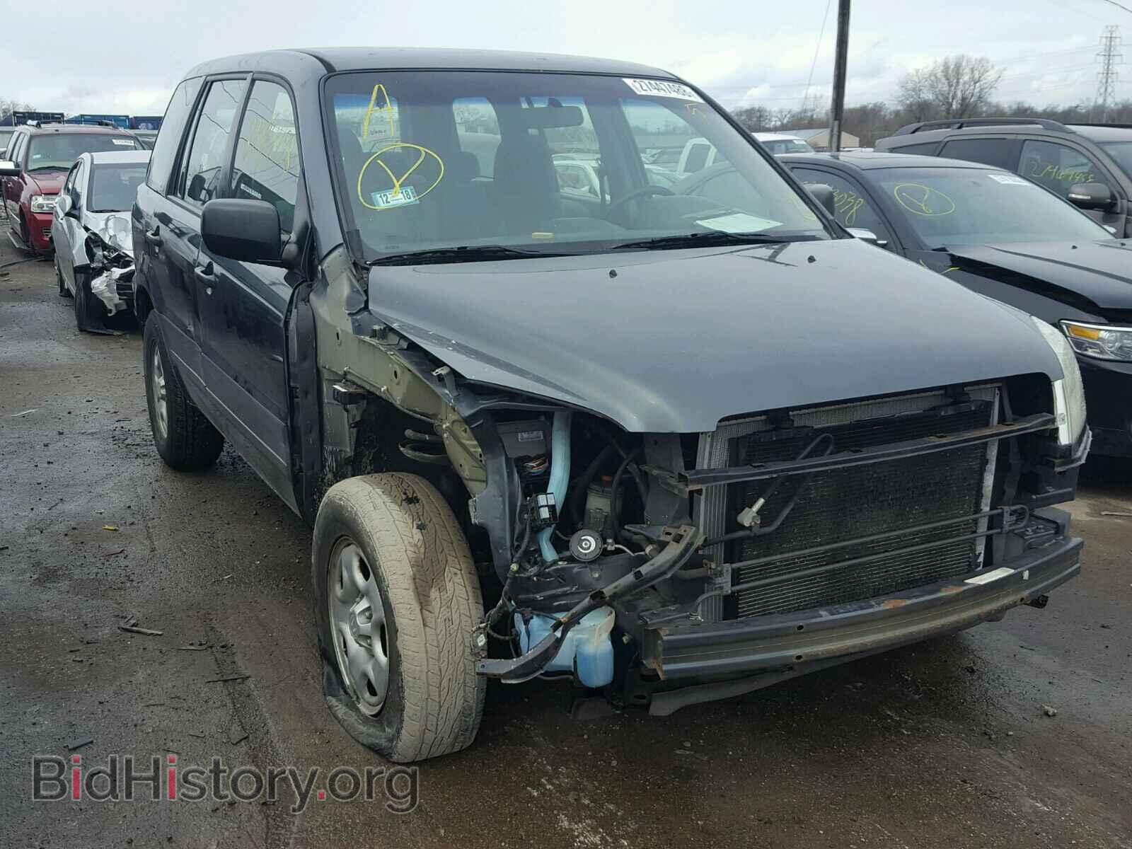 Photo 2HKYF18155H550695 - HONDA PILOT 2005