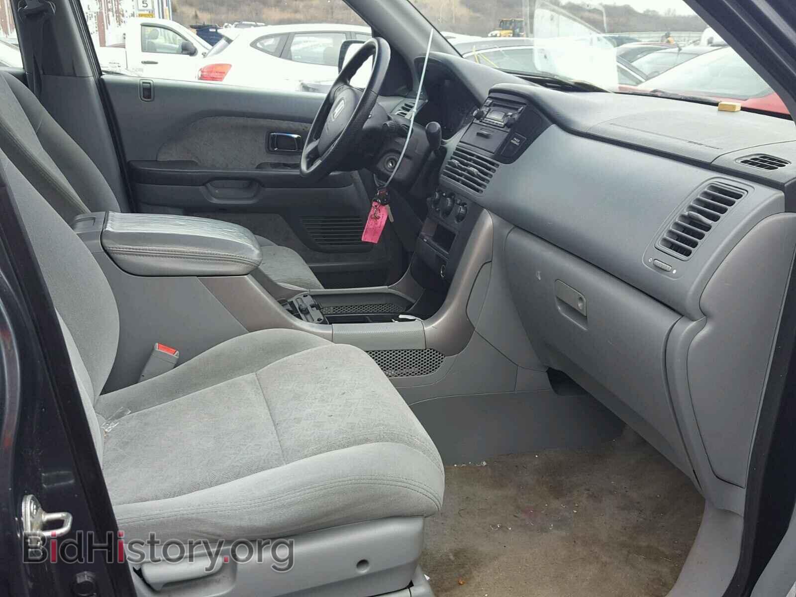 2005 HONDA PILOT - VIN: 2HKYF18155H550695 - Фото 5