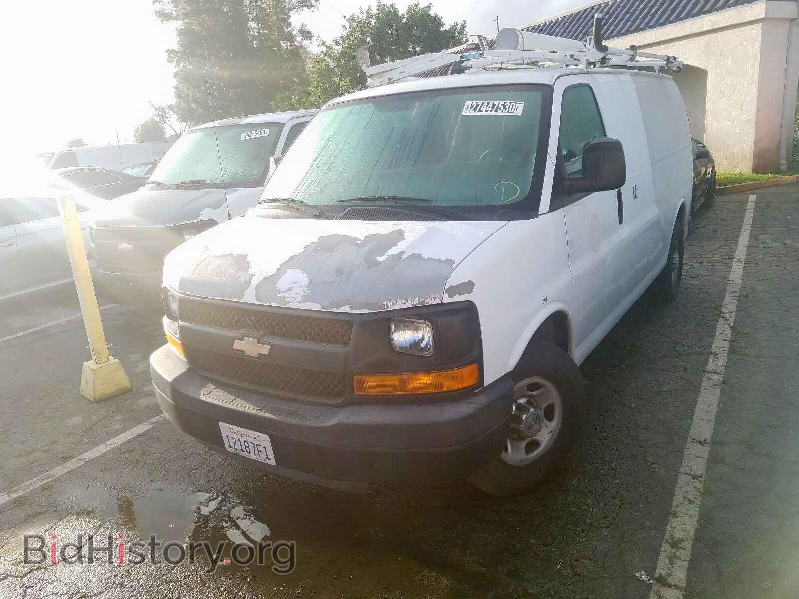 2012 CHEVROLET EXPRESS - VIN: 1GCWGFCB5C1123992 - Фото 2