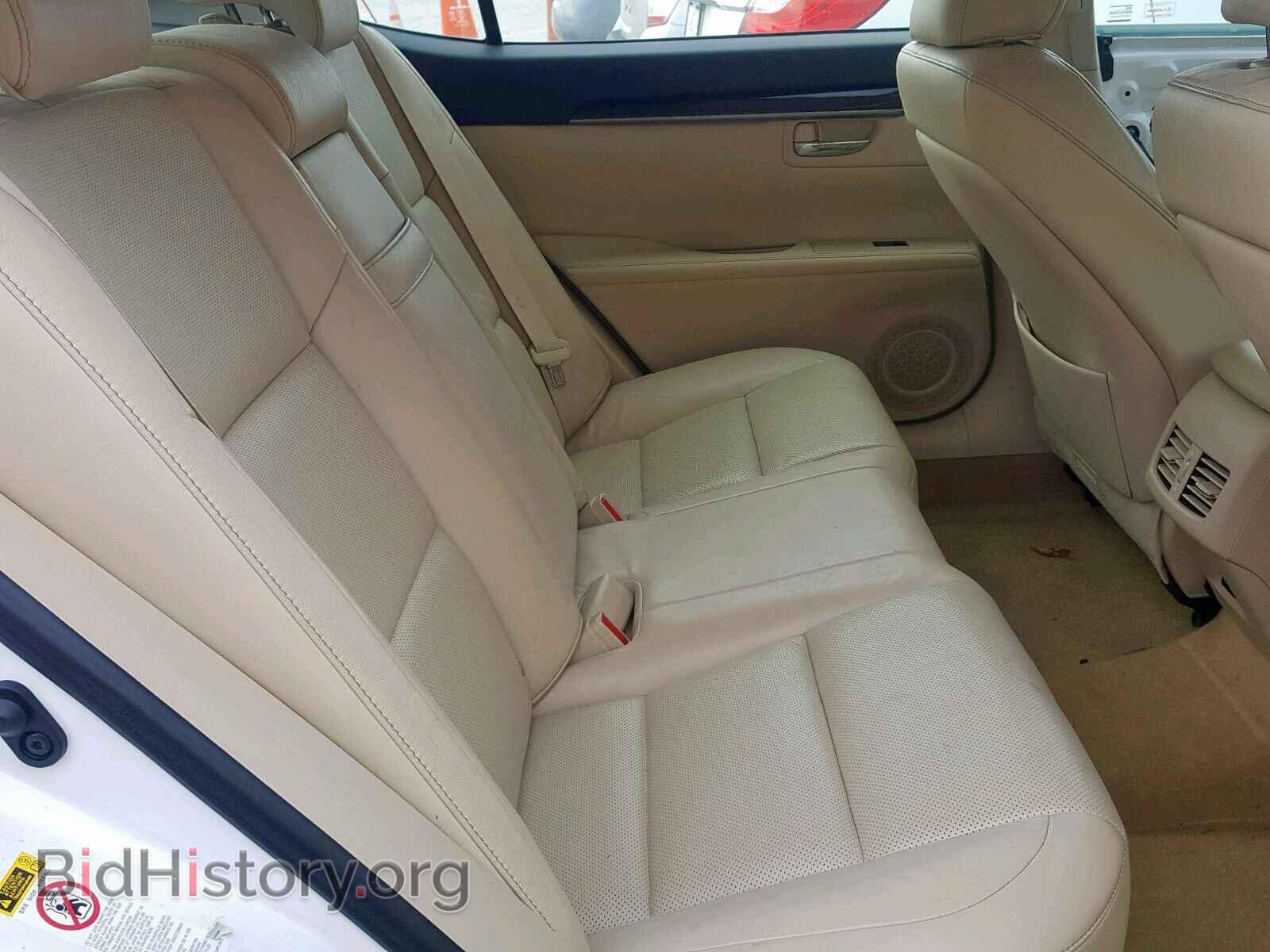 2013 LEXUS ES350 - VIN: JTHBK1GG9D2031137 - Фото 6