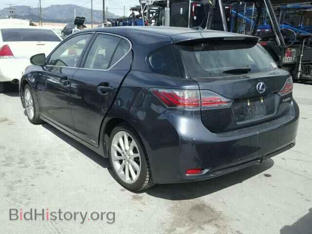 2011 LEXUS CT 200 - VIN: JTHKD5BH1B2036136 - Фото 3