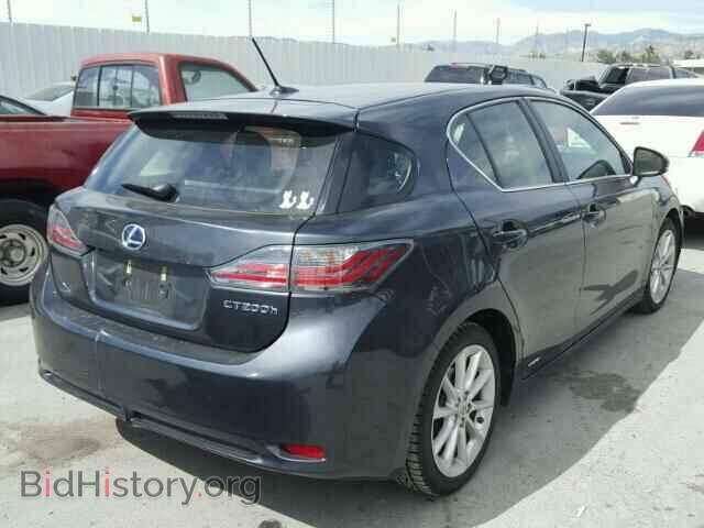 2011 LEXUS CT 200 - VIN: JTHKD5BH1B2036136 - Фото 4