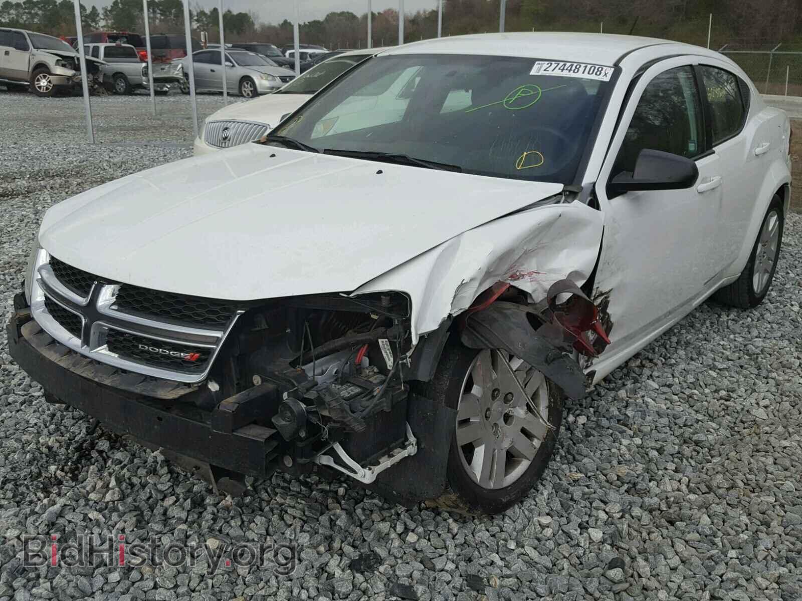 2014 DODGE AVENGER - VIN: 1C3CDZAB3EN196049 - Фото 2