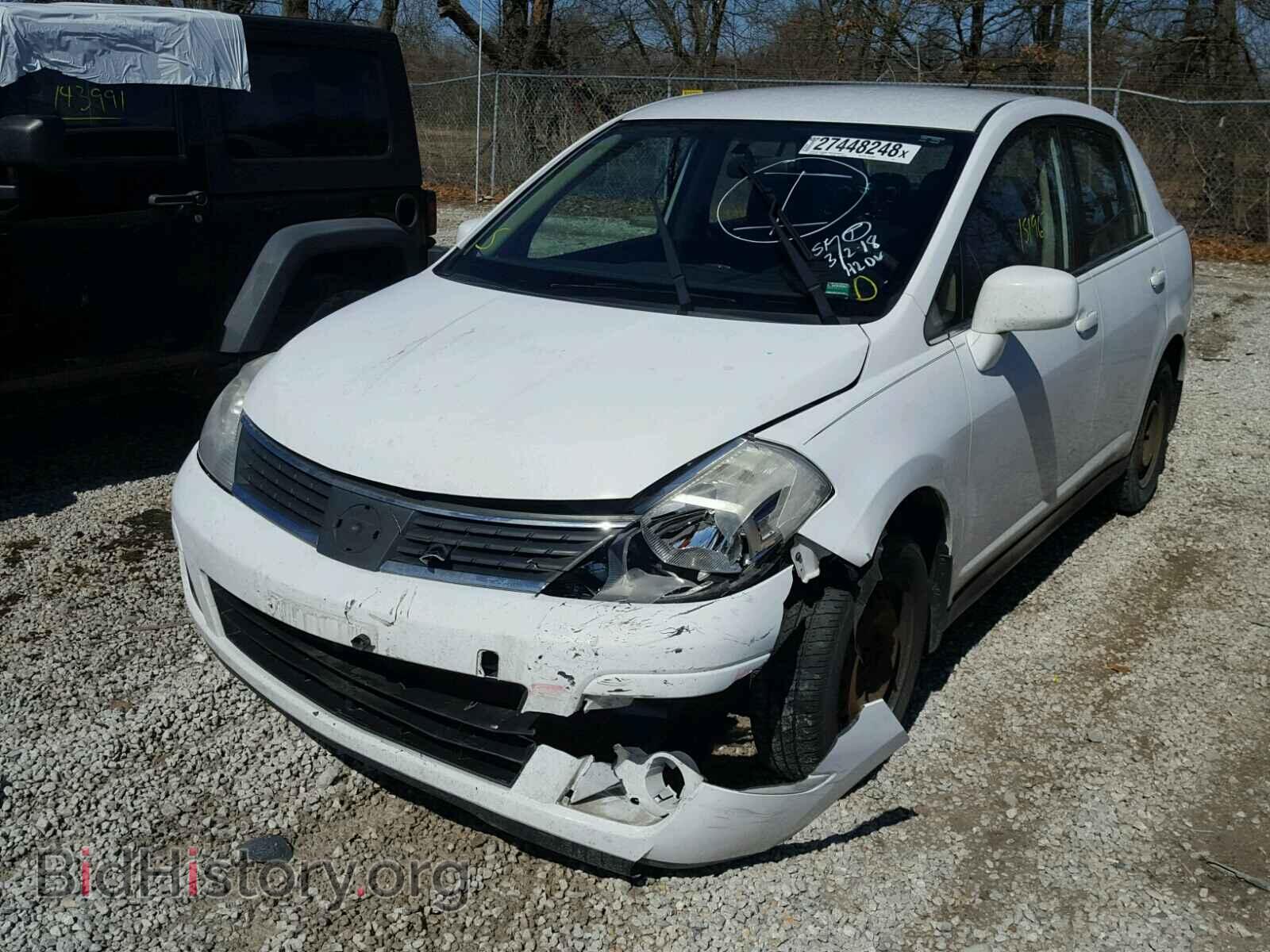 2007 NISSAN VERSA - VIN: 3N1BC11EX7L418145 - Фото 2
