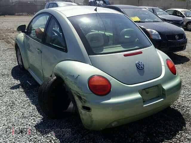 2000 VOLKSWAGEN BEETLE - VIN: 3VWCC21C3YM402044 - Фото 3