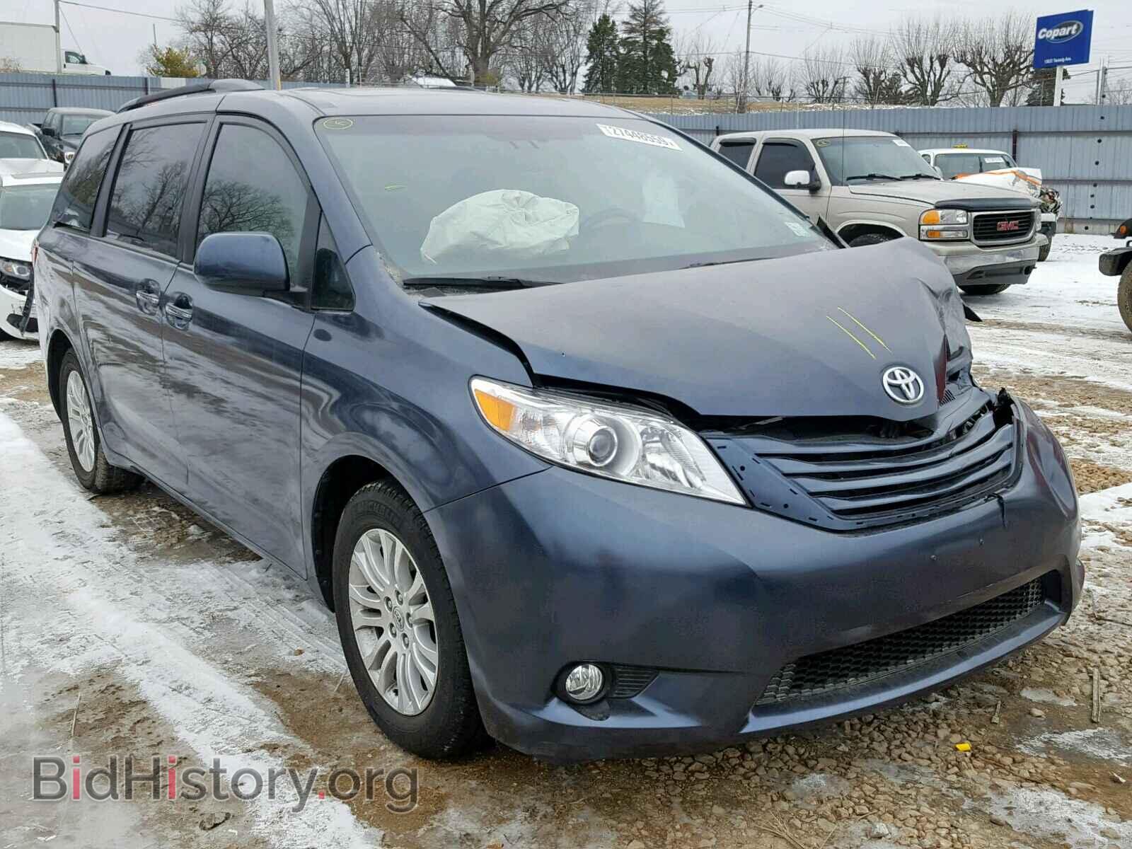Photo 5TDYK3DC2GS710513 - TOYOTA SIENNA XLE 2016