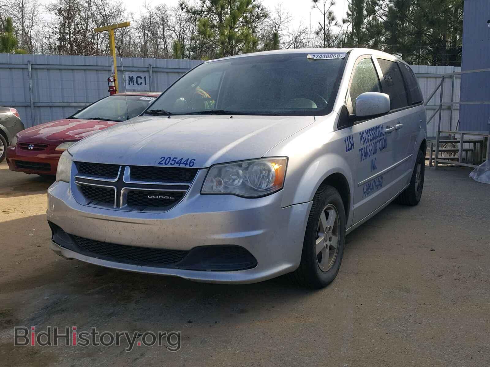 2012 DODGE CARAVAN - VIN: 2C4RDGCG1CR205446 - Фото 2