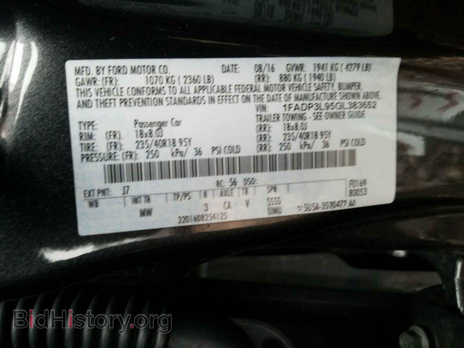 2016 FORD FOCUS - VIN: 1FADP3L95GL383652 - Photo 10