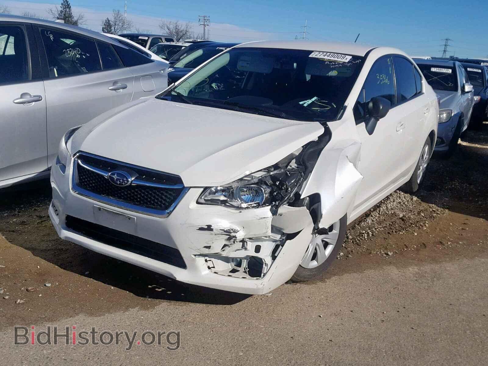 2016 SUBARU IMPREZA - VIN: JF1GJAA60GH011070 - Фото 2