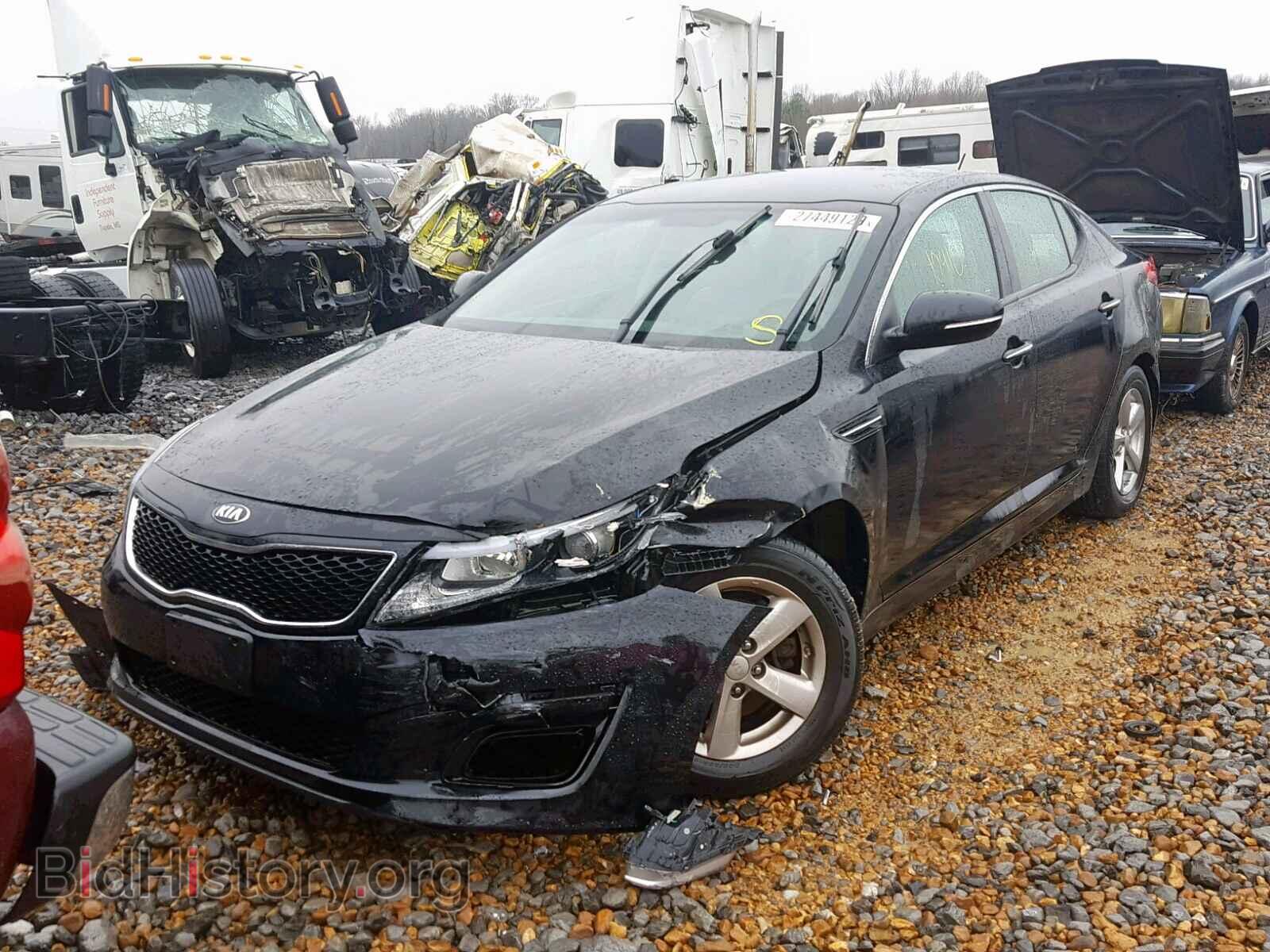 2015 KIA OPTIMA - VIN: 5XXGM4A75FG465841 - Фото 2