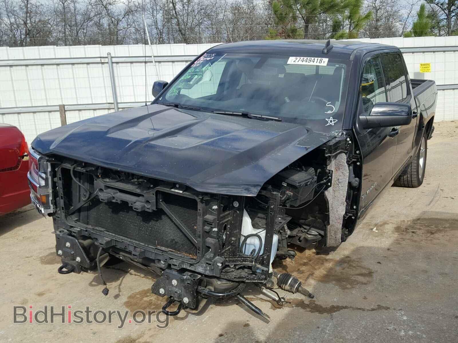 2016 CHEVROLET SILVERADO - VIN: 3GCUKREC8GG376356 - Фото 2