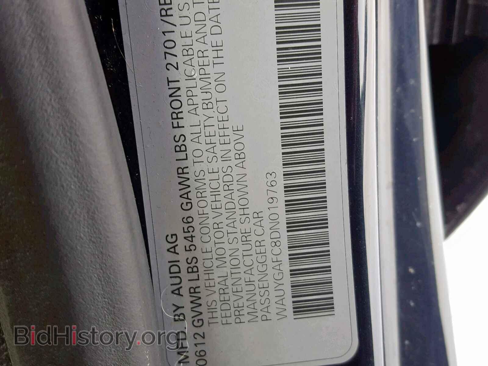2013 AUDI A7 - VIN: WAUYGAFC8DN019763 - Photo 10