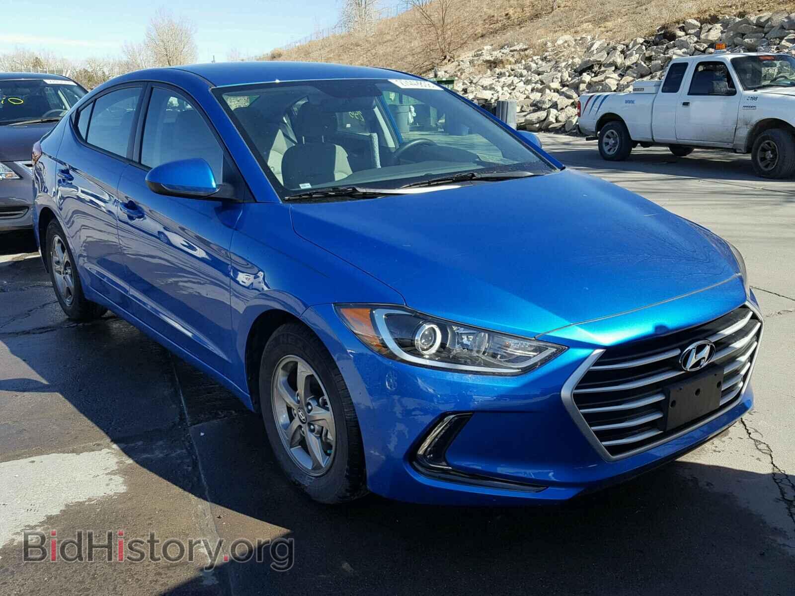 Photo 5NPD94LA0HH109575 - HYUNDAI ELANTRA 2017