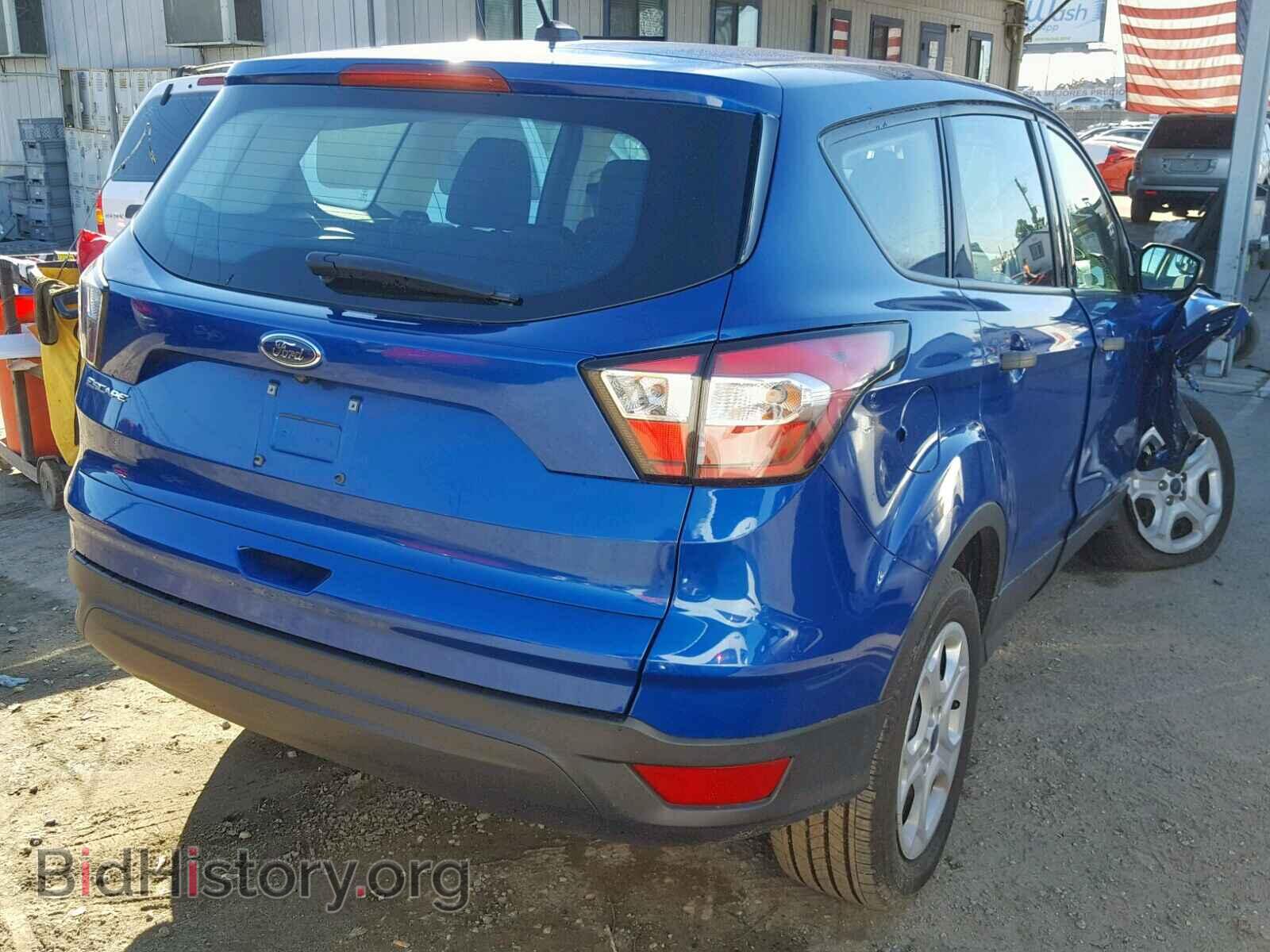 2017 FORD ESCAPE S - VIN: 1FMCU0F75HUD59298 - Фото 4