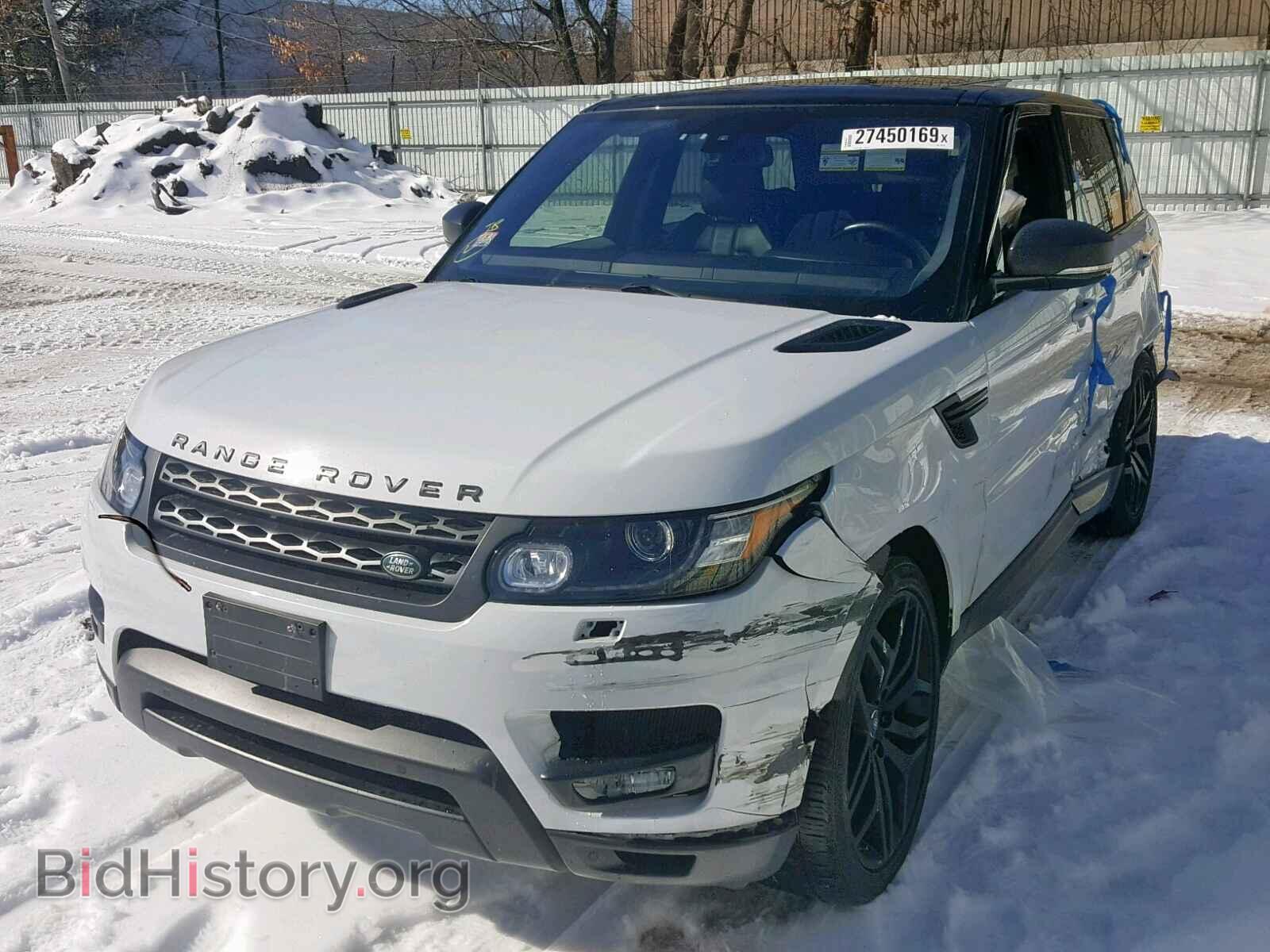 2016 LAND ROVER RANGE ROVE - VIN: SALWR2EF4GA567513 - Фото 2