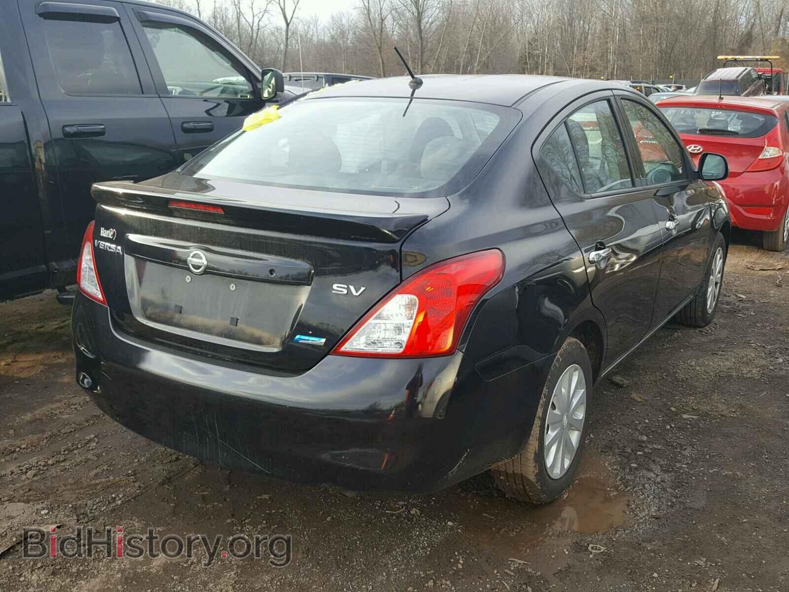 2014 NISSAN VERSA - VIN: 3N1CN7APXEL804421 - Фото 4