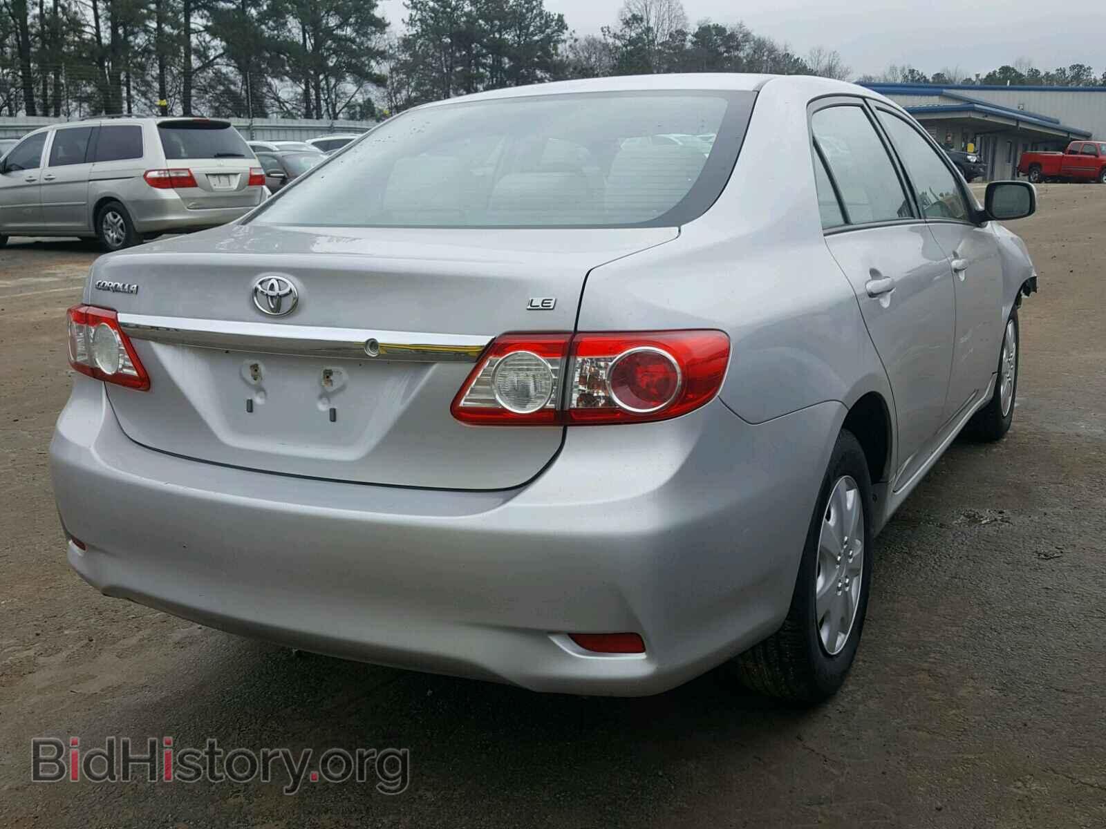 2011 TOYOTA COROLLA BA - VIN: 2T1BU4EE2BC544906 - Фото 4