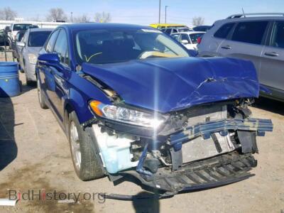 2016 Ford FUSION SE, синий — VIN 3FA6P0H77GR260838, Copart